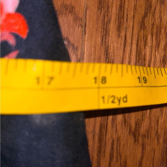 MSSP Max Studio Navy & Pink Coral Floral Mini Skirt~ Size 8 - Picture 7 of 8